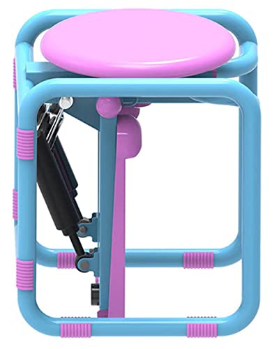 Mini Entrenador elíptico máquina elíptica Debajo del Escritorio con Velocidad Ajustable, Entrenador elíptico con ejercitador de Pedal Antideslizante y Monitor LCD Rosa