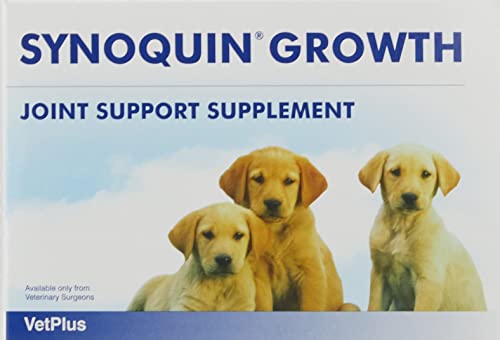 Vetplus Synoquin Growth Envase con 60 Comprimidos de Suplemento Nutricional para Perros