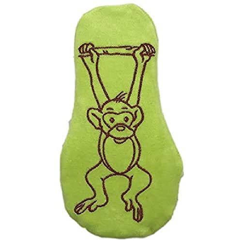 Doudou - Bolsa de agua caliente con mono, color verde