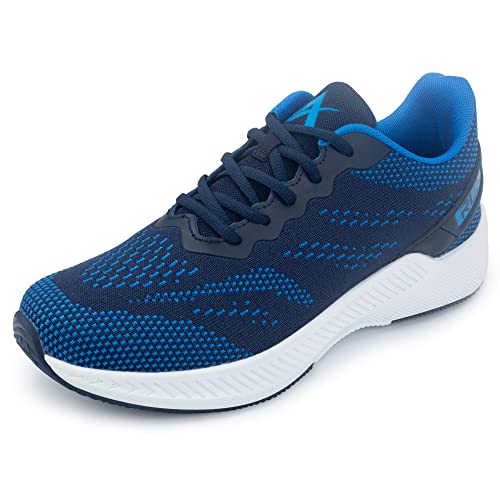 Azooken Zapatos Deportivos Hombres Mujeres Zapatillas de Deporte de Ocio Zapatillas de Correr Fitness Tenis Deporte Sneakers Gimnasio Exterior Calzado(T231-Blue46)