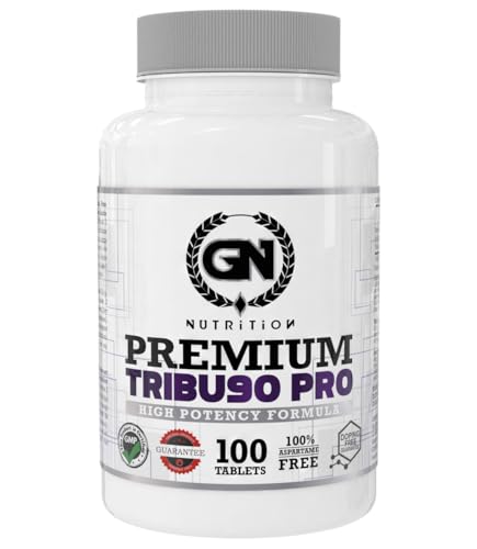 GN NUTRITION Premium TRIBU90 PRO | tribulus | natural | volumen muscular | aumento nivel testosterona | recuperación muscular | Cápsulas