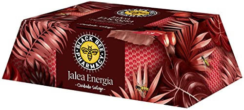 Black Bee Jalea Real Energía, Complemento Alimenticio con Maca, Guaraná, Taurina y 5 Vitaminas - 20 Ampollas