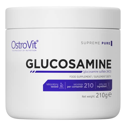OSTROVIT 100% glucosamina, 210 g, puro.