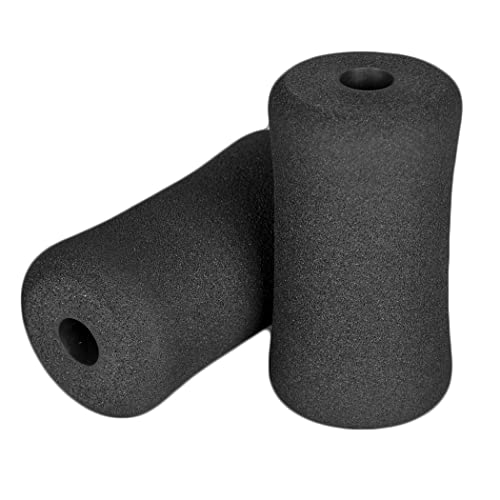 OTFAITP Par de rodillos de almohadilla para pies de espuma esponjosa, utilizados para reemplazar equipos de ejercicio de gimnasio, adecuados para varillas de 1 in (14.5 * 7.5 * 2.2 CM)