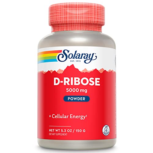 Solaray D-Ribrose 5000mg | D-Ribosa | Polvo | 150 Grams