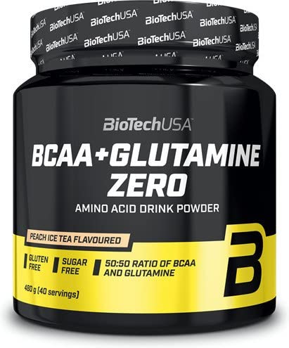 Biotech USA BCAA + Glutamine Zero - 480 gr Peach Ice Tea