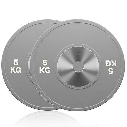 Trendcool Discos Pesas para Barra Pesas y Mancuernas Diametro 50mm 5kg, 10 kg, 15 kg, 20 kg, 25 kg (20kg - 1 Unit)