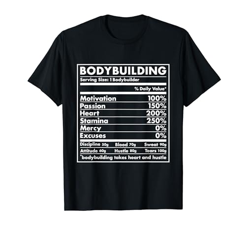 Culturismo Nutrición Deportiv Camiseta