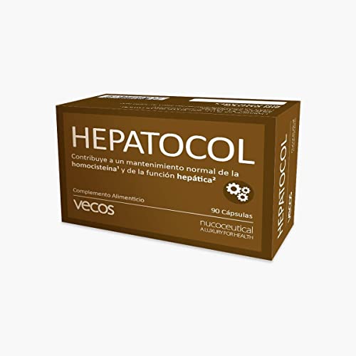 Hepatocol Vecos para el mantenimiento correcto del metabolismo de la homocisteína – Betaína y colina para el buen funcionamiento de los lípidos y para ayudar contra el hígado graso – 80 cápsulas