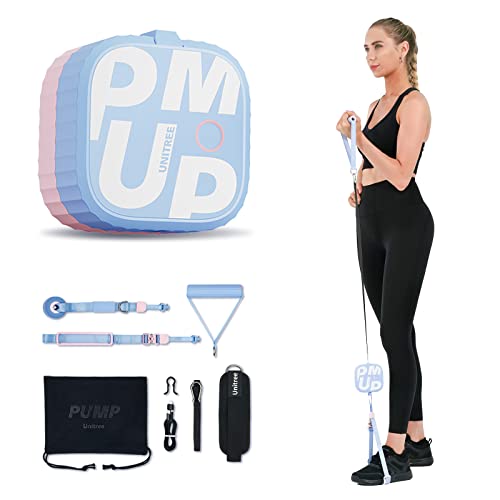 Unitree Fitness PUMP Pro Equipo de ejercicio máquina de cable para gimnasio en casa (rosa juvenil)
