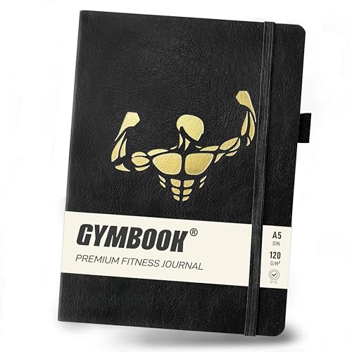 GYMBOOK® - Diario de entrenamiento, planificador y entrenador de primera calidad. Documentación y éxito en fitness, musculación, nutrición, cardio y más. Extras incluidos.