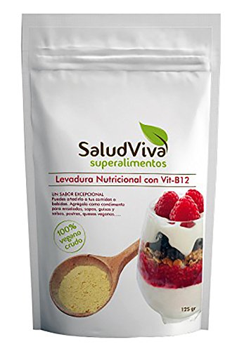 Levadura Nutricional con Vitamina B12 125 gr de Salud Viva