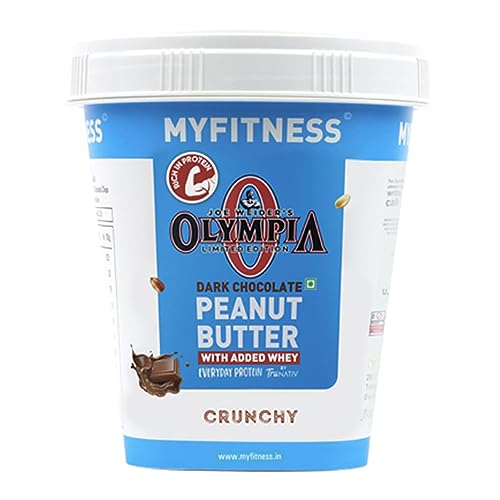 MYFITNESS Peanut Butter Chocolate Olympia Non-GMO Gluten-Free No Preservative All Natural Ingredient High Protein Made with American Recipe, 1 kg