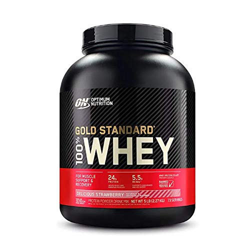 Optimum nutrition Whey gold standard - 2,25 kg White Chocolate - Raspberry