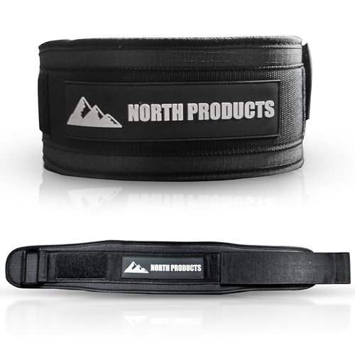 North Products -Cinturones lumbar para levantamiento de pesas - Deportivo: Soporte y Protección durante tus Entrenamientos (L)