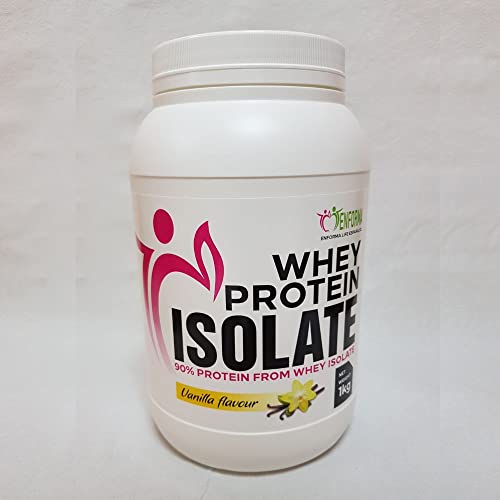Enforma Life | Whey Protein Isolate | Batido de Proteína | Complemento Alimenticio | Pérdida Grasa Corporal | Refuerzo Masa Muscular | Leche | Proteína en Polvo | Aroma Vainilla | Bote | 1kg