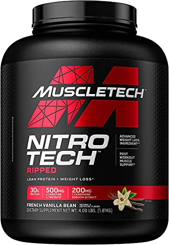 Muscletech Nitro Tech Ripped - 1,8 kg French Vanilla Swirl