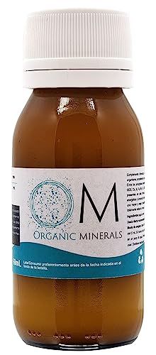 Ormus 60 mL - Formato viaje - Organic Minerals - Ormus Premium - Grado Pharma - Ormus Concentrado - Minerales Agua de Mar - Ormus marino - Minerales - Oligoelementos - Monoatomicos - 1 Unidad