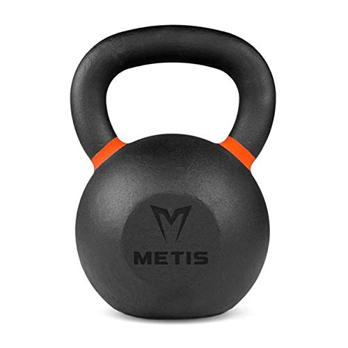 METIS Pesas Rusas Kettlebells de Hierro Nivel Pro - [4kg - 40kg] | Pesas Profesionales Duraderas – Musculación en Casa o en el Gimnasio | Entrenamiento Funcional | Material de Fitness (10 kg)