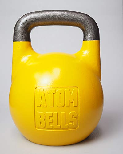 ATOM BELLS Pesa rusa de competición - Kettlebell Sport, Girevoy Sport, bootcamp, de 8-32kg (16 kg)