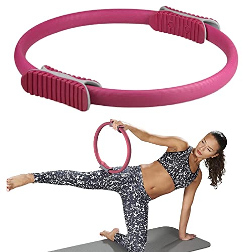 Anloximt Anillo Pilates | Cuerpo portátil,Accesorios Pilates para rehabilitación quirúrgica y excelente Herramienta para corrección Postura Yoga