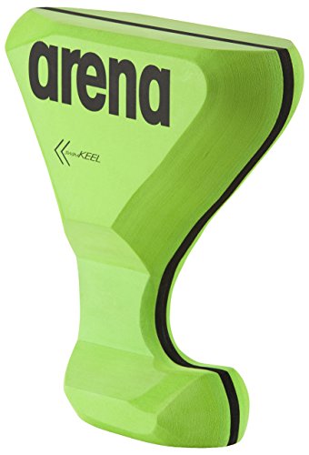 Arena Swim Keel Material de Entrenamiento, Unisex Adulto, Black/Acid Lime, Talla Única