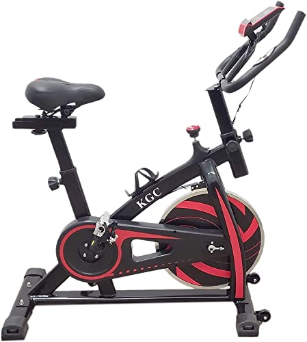 FFitness Bicicleta Indoor Bike Fit Bike con volante de 6 kg, bicicleta para entrenamiento adelgazante, fuerza, con cardio para el hogar, color negro