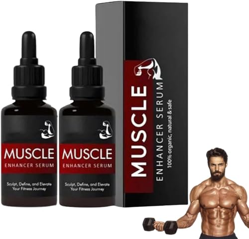 Suero potenciador de músculos, suero para mejorar el crecimiento muscular de 30 ml, suero caliente para mejorar el crecimiento muscular para mujeres y hombres