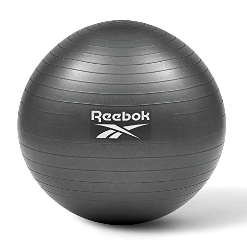 Reebok Gymball-55cm, Unisex-Adult, Negro, 55 CM