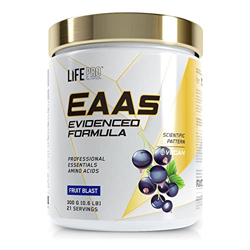 Life Pro EAAs Evidenced Formula 300g | Aminoácidos esenciales al completo | Fórmula MAP | (FRUIT BLAST)