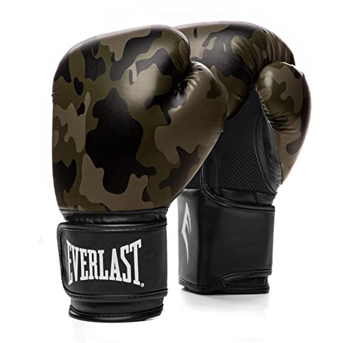 Everlast Spark Guantes Unisex para Adultos, Camuflaje, 396 G (14 Oz) Ue