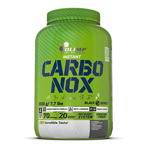 Olimp Sport Nutrition Carbonox Suplementos de Carbohidratos para Deportistas Sabor Naranja - 3.5 kg