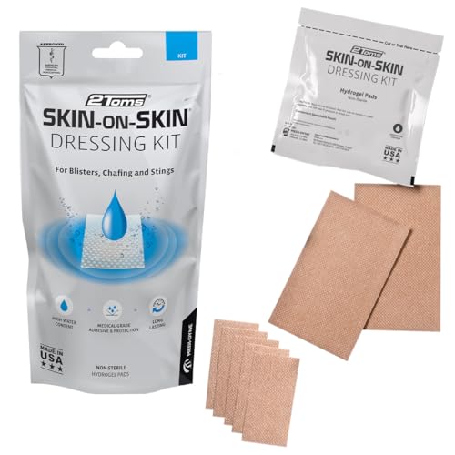 El Kit de Curación Skin-on-Skin de 2Toms, con vendajes adhesivos de grado médico para ampollas, picaduras, roces e irritaciones cutáneas, diseñados para llevar durante todo el día.