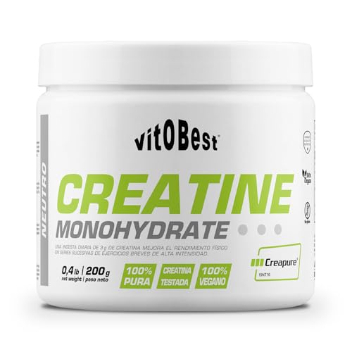 Suplemento Creatina CREATINE MONOHYDRATE - Suplementos Deportivos - Vitobest (200 g)