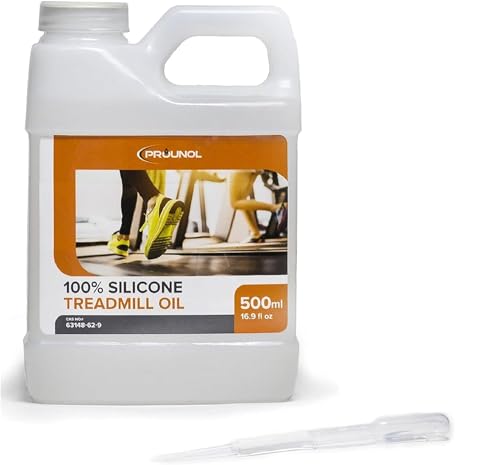 Prounol Aceite de Silicona 100% Puro para Cinta caminadora – Botella de 500 ml