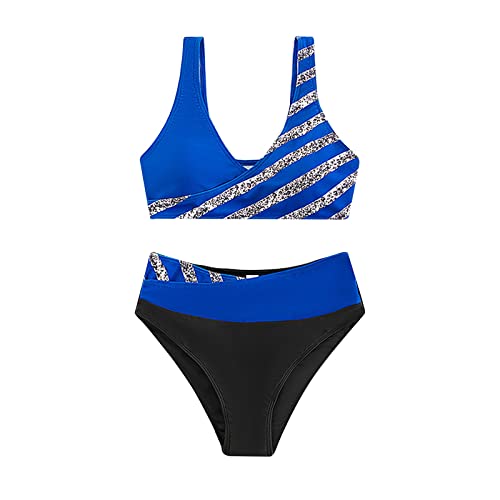 BañAdor Natacion Push Up Traje De BañO con Espalda Cubierta Mujeres Fisicoculturistas En Bikini Vestidos De BañO De Dos Piezas De Moda Bikini Parte Trasera Tankinis Baratos Mujer Bikini Bikini Sin