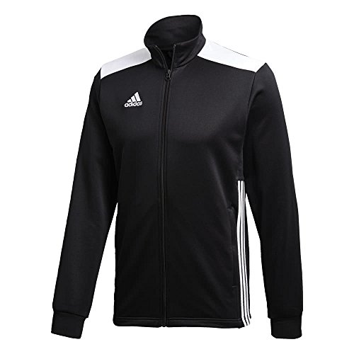 adidas REGI18 PES JKTY Sport jacket, Unisex niños, Black/White, 910Y