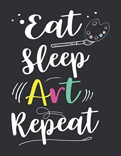 Eat Sleep Art Repeat(3) (Monthly Planner 2021): Ride Eat Sleep Repeat, Eat Gym Sleep Repeat