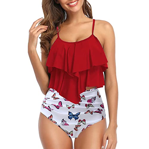 Tankini Mujer Corte IngléS Mujeres Fisicoculturistas En Bikini Malla Dos Piezas con Short Traje De BañO Halter Bikini Braguita Mujeres Planas En Bikini Mujeres En Traje De BañO Hot Bikinis Y