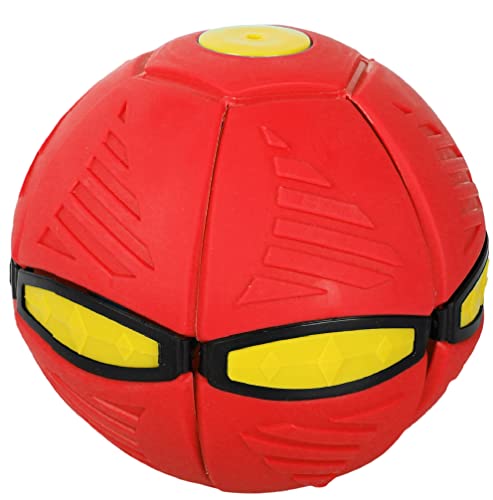 Yxian Bola de Escape de Juguete Bola mágica de ovni Bola de Escape Bola de deformación Pequeño Juguete Boomerang Magic UFO Ball (Rojo)