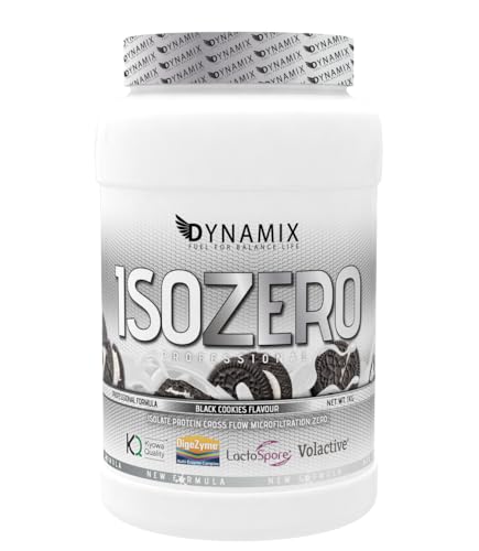 DYNAMIX Isolate Zero Professional 1 kg proteína aislado de suero - suplemento con sabor (Oreo) | Ideal Para Crecimiento Muscular y Recuperación