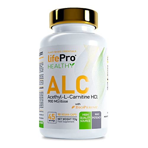 Life Pro Esstentials ALC1000 Acetyl L-Carnitine 90 caps. | Todo el poder termogénico de la carnitina en este suplemento