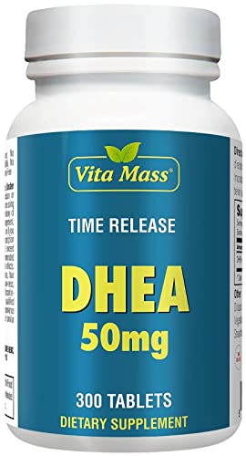 VitaMass Natural-DHEA50-mg-300 -Tabletas