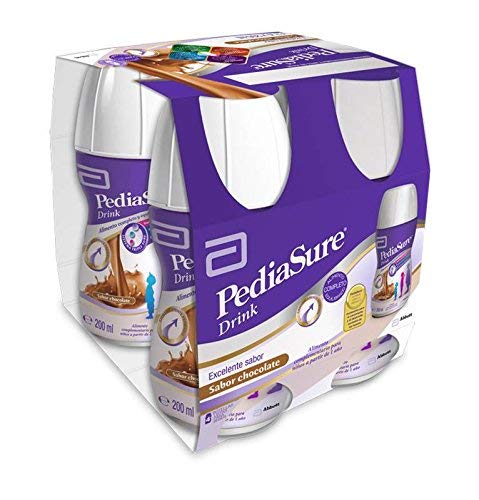 PediaSure - Complemento Alimenticio para Niños con Proteínas, Vitaminas y Minerales, Sabor Vainilla - 4 x 200 ml [versión antigua]