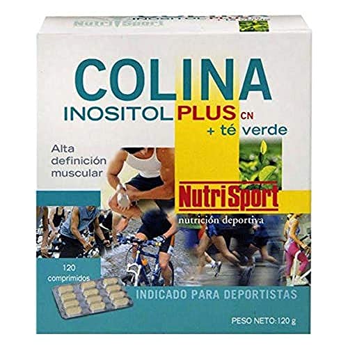NutriSport Colina Inositol Plus y Té Verde - 120 Tabletas