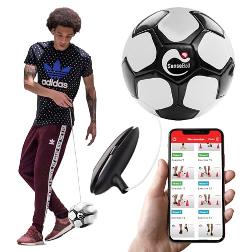 SenseBall - Balón de fútbol inteligente - Balón de fútbol incluido - Equipo de entrenamiento de fútbol - Utilizado por clubes profesionales - Regalos de fútbol para niños y jóvenes