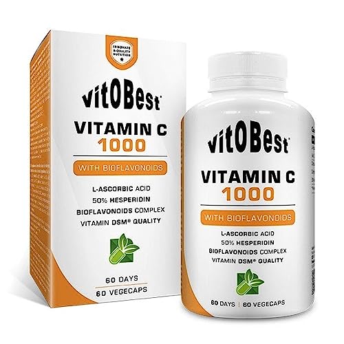 Vitamina C 1000 60 Cápsulas - VITAMIN C 1000 - Suplementos Deportivos y Suplementos Alimentación - Vitobest