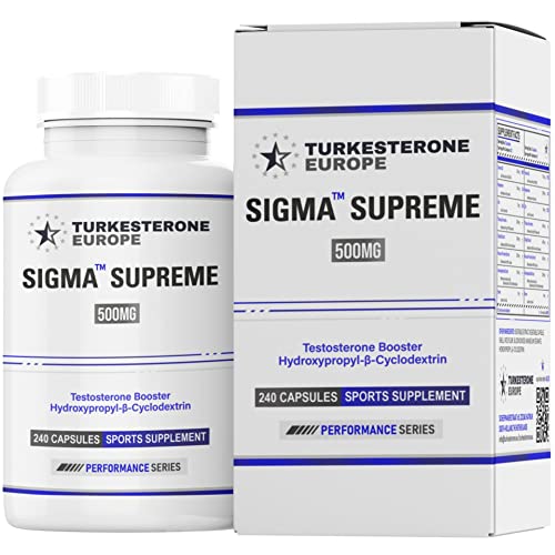 Sigma™ - Supreme Testosterone Booster - 240 Cápsulas - 2 a 4 Meses de Protocolo - Turkesterone Europe®