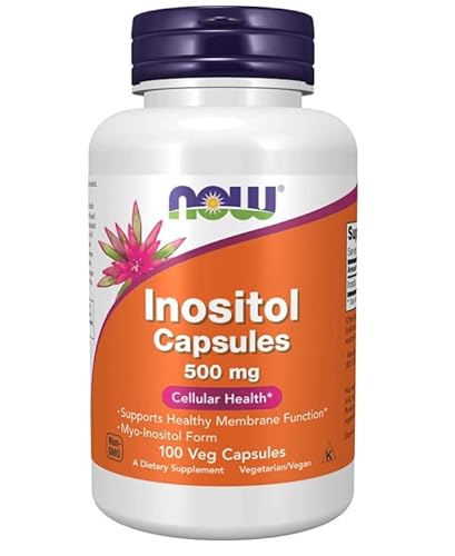 NOW Foods Inositol, 500 mg – 100 Cápsulas