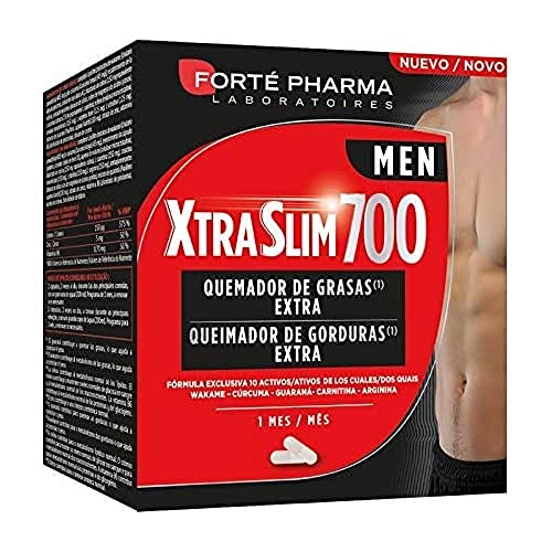 Quemador de Grasas Extra con Acción Muscular XTRASLIM 700 MEN, 120 Cápsulas - Forté Pharma